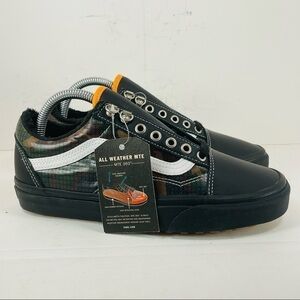 Vans Old Skool All Weather MTE Black/Camo Low Top Shoe Size 8.5 Women